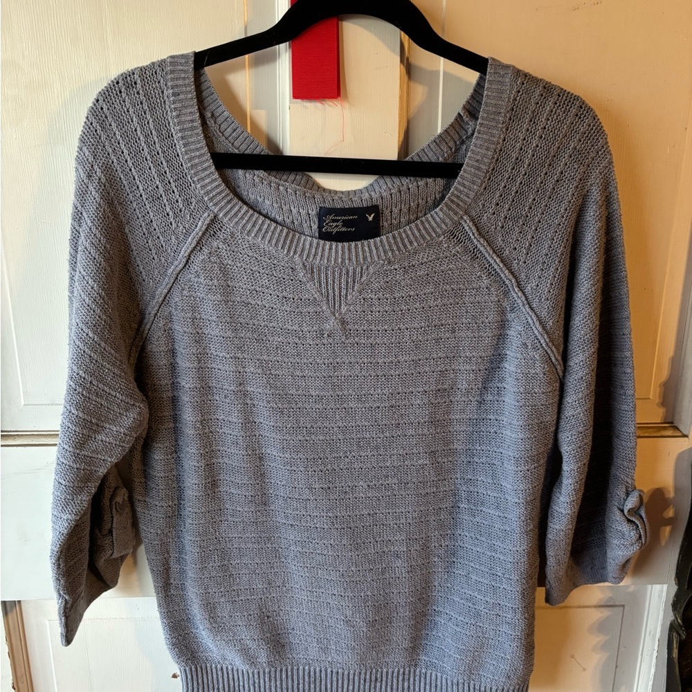 American Eagle Outfitters Blue Women's Sweater